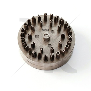 Nouveauté : Coupe-disques en acier inoxydable, alphabet anglais A-Z et chiffres 0-9, poinçon métallique pour la fabrication de bijoux, poinçons de taille personnalisée - Product Image 3