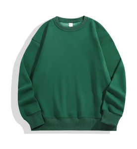 <b>Mens</b> <b>Crewneck</b> <b>Sweatshirt</b> Embroidered Winter Solid Casual Long Sleeve Cotton Pullover Comfortable Streetwear - Product Image 3