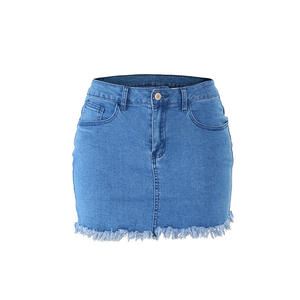 Wholesale <b>womens</b> <b>blue</b> <b>jean</b> maxi skirt custom manufacturer for fashion stores US seasonal collections OEM bulk - Product Image 5