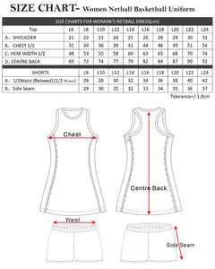 Customized Design Sublimation Netball Uniform Girls Wholesale Price Sublimated Women Netball Dress Uniforms - Product Image 6