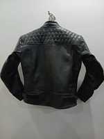Veste en cuir de haute qualité pour motards, tissu épais et sûr, pour hommes et femmes, veste de moto tendance.