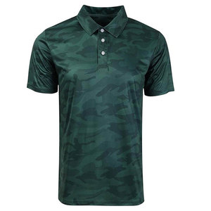 Camiseta Polo Verde Oscuro Camuflaje, Ropa Deportiva de Poliéster para Hombre, Top Profesional para Gimnasio, Entrenamiento, Fabricación OEM de Precisión Avanzada - Product Image 6