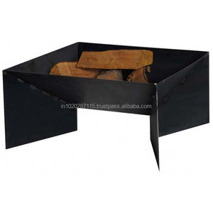 Fogata de hierro estilo granja rústica ideal para la decoración del jardín añadiendo calidez y belleza tradicional a la vida al aire libre - Product Image 6