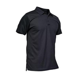 Polo homme nouvelle conception, séchage rapide, manches courtes, pour le tennis, chemises tactiques, jersey piqué, chemise de golf - Product Image 1