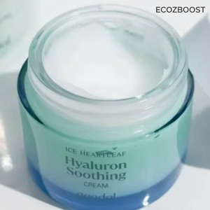 [COSMÉTIQUES CORÉENS] Crème apaisante à l'acide hyaluronique Heartleaf 75mL - Vente en gros de cosmétiques coréens - Product Image 2