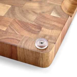 Planche à découper en bambou pour cuisine professionnelle |   Planche à découper épaisse et résistante pour chefs, restaurants et services de traiteur - Product Image 2