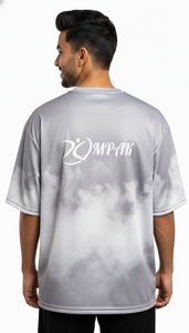 T-shirt surdimensionné de style streetwear pour homme, coupe décontractée, sublimation - Product Image 4