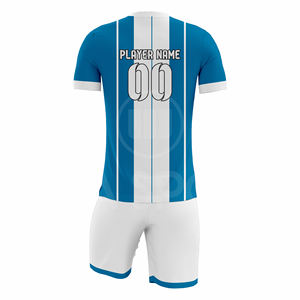 Fabricante de Uniformes de Fútbol Preferidos por los Clientes, Conjunto de Camiseta y Pantalones Cortos de Fútbol Personalizados, Proveedor OEM al por Mayor - Product Image 5