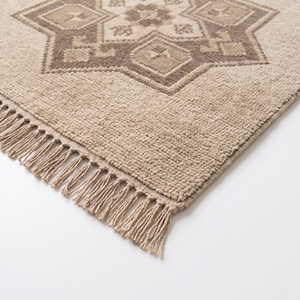 Custom Handmade AZKA ARTS Southwestern Wool Hallway <b>Runner</b> <b>Rug</b> Modern Geometric Non-Slip Stain Resistant Low Pile Medium - Product Image 2