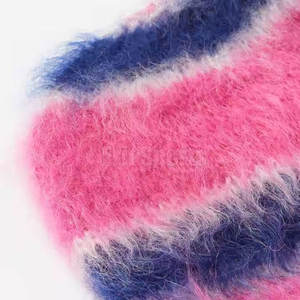 Service OEM : Nouveaux bonnets en mohair tendance, design de logo personnalisé, bonnets à bas prix - Product Image 3