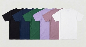 T-shirt tendance pour femme en coton à col rond, léger et décontracté - Product Image 4