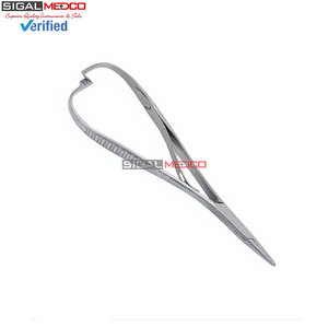 Porte-aiguille Tip Mathieu 5,5 pouces, instrument chirurgical orthodontique, forceps de précision en acier inoxydable pour maintenir les aiguilles, usage dentaire - Product Image 4