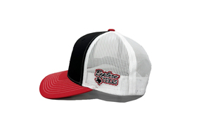 หมวกแก๊ปตาข่ายทรง 6 แผง แบบทอปักลายเฉพาะตัว สองสี ดีไซน์โดดเด่น สวมใส่สบาย ผลิตในเวียดนาม เหมาะสำหรับใช้ในชีวิตประจำวัน - Product Image 2