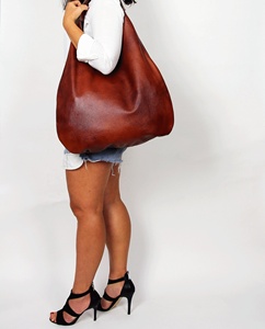 Sac à main hobo vintage haut de gamme pour femmes, sac en cuir véritable tendance, grande capacité, prix compétitif, vente en gros LHB-0076 - Product Image 6