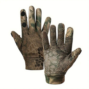 Gants de chasse imperméables et isolés de qualité supérieure avec fermeture à scratch, design camouflage, pour usage extérieur unisexe - Product Image 6