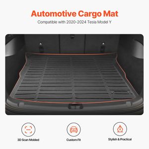เสื่อขนส่งสินค้า TPE สำหรับรถคาร์โก้เสื่อขนส่งสินค้าสำหรับรถ Tesla รุ่น Y 2020-2024 - Product Image 2