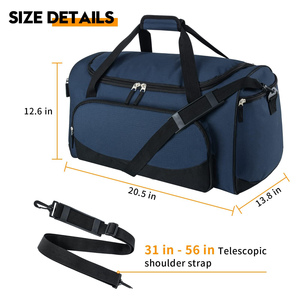 Bolsas Deportivas de Gimnasio, Bolsas de Lona de Gran Capacidad para Equipo de Béisbol, Bolsa de Lona con Compartimento para Zapatos - Product Image 4