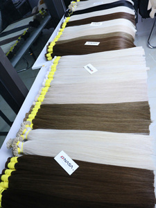 Extensions de cheveux en vrac russes 100g couleur claire 65cm longueur faisceaux de cheveux humains vietnamiens par les fournisseurs du Vietnam - Product Image 5