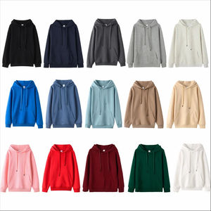 Sweat à capuche fin décontracté avec logo personnalisé, broderie pour équipe d'entreprise, impression de texte et motif couleur unie pour marque personnelle - Product Image 2