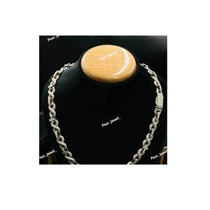 Collar de Cadena con Diamantes Clásico Más Vendido, con Piedras de Alto Brillo, Pieza de Joyería Atemporal para Moda Unisex, Disponible para la Venta - Product Image 6