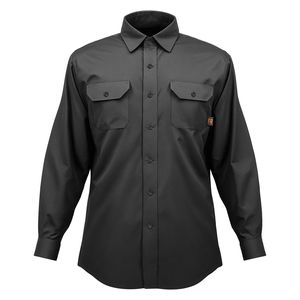 Giacca da Saldatore in Cotone Ignifugo da 7oz per Uomo, Conforme ATPV 9.2 Ca, Lavabile in Lavatrice, Camicia Resistente al Calore - Product Image 1