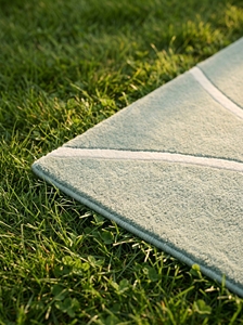 Alfombra Tufted Directo de Fábrica |   Alfombra Contemporánea Abstracta Verde Salvia para Sala de Estar - Product Image 5