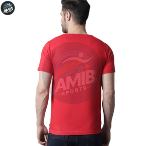 Camisetas de Hombre, Nuevo Estilo, Color Sólido, Tejido Resistente, Transpirable, Personalizable, Cuello Redondo - Product Image 3