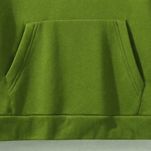Sweat à capuche surdimensionné personnalisé avec logo brodé, manches longues, motif imprimé original, méthode de tricotage, vente en gros 2026, sweat à capuche pour homme - Product Image 6