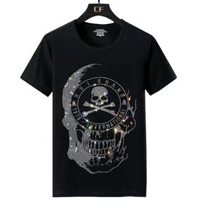 Camisetas Personalizadas para Hombre, Algodón Grueso, Estilo Urbano, Fabricante OEM, Marca Privada, Suministro al por Mayor para Marcas de Moda en Todo el Mundo - Product Image 1