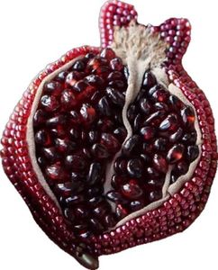 Handmade Embroidery Beaded Brooch Luxury Hand Beaded Fashion <b>Pin</b> for Women Coat Dress <b>Hat</b> Bag Accessories - Product Image 5