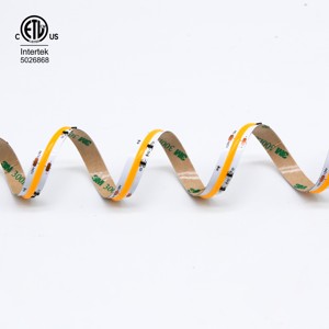 Cob Lichte Behuizing Geen Voltage Drop Ul Een Uiteinde Aangedreven Op Super Lange Led Cob Strip 480Leds/<span class=keywords><strong>M</strong></span> Ultra Lange Cob Strip Licht 2700K 24V - Product Image 6