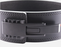 Ceinture de musculation à levier en cuir de vachette et néoprène, robuste, antidérapante, avec soutien lombaire, protection professionnelle, unisexe, pour la musculation