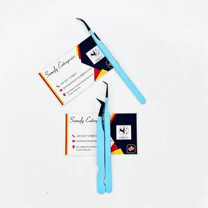 Pinzas para Pestañas con Punta de Fibra, 3 Piezas, Pinzas Profesionales para Pestañas de Volumen, Herramientas de Maquillaje para Pestañas, Kit de Extensión de Pestañas - Product Image 3