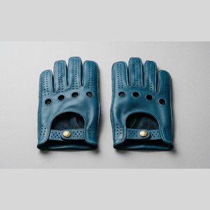 Men's Fashion Real Leather Driving Gloves-Soft Breathable Outdoor Four Seasons Safety Gloves - Product Image 1