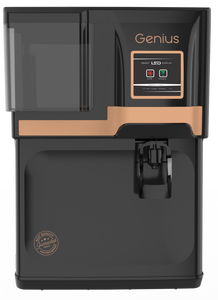 genius black reverse osmosis <b>water</b> <b>filter</b> <b>system</b> domestic <b>water</b> purifier 12L storage capacity Abs food grade quality material - Product Image 3