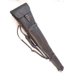 Étui de transport en cuir durable pour équipement de chasse, étui de transport pour fusil de chasse de gros gibier, housse de fusil en cuir de qualité supérieure, résistante aux taches - Product Image 1