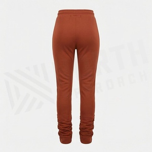 Women Thick Stacked Fleece Sweatpants Winter <b>Flare</b> Cargo Track Pants Joggers Streetwear Patchwork Yoga Gym <b>Leggings</b> - Product Image 2