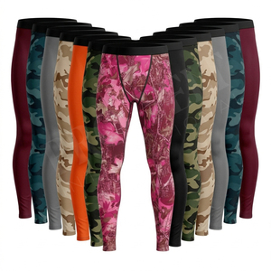 Leggings de compression à motif camouflage intégral pour l'été, pantalons de sport très extensibles, légers et décontractés pour la course et le fitness - Product Image 1