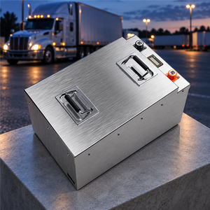 แบตเตอรี่ลิเธียม 25.6V 100Ah สำหรับเครื่องปรับอากาศจอดรถ – แบตเตอรี่เฉพาะสำหรับรถบรรทุกและยานพาหนะขนาดใหญ่ - Product Image 2