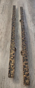Manija de Puerta de Hierro Forjado con Recubrimiento en Polvo Resistente al Óxido, con Patrones Tallados, para Puertas, Portones y Vallas, Accesorios de Lujo - Product Image 5