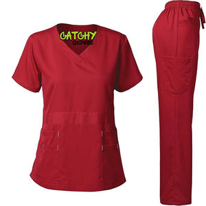 Uniformes de Hospital al por Mayor – Conjunto de Uniformes Médicos Unisex para Enfermeras, Doctores y Personal de Salud, Ropa de Trabajo Transpirable y Lavable - Product Image 3