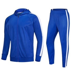 Costumes de jogging grande taille automne hiver pour hommes avec logo personnalisé motif solide course en plein air Streetwear survêtement écologique - Product Image 2
