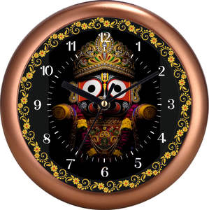 Premium Personalized Digital Printing Shiv Parvati Designer Wall Clock <b>Large</b> Divine Wall Art for Mother's Day New Year - Product Image 3