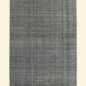 Wool Dark <b>Grey</b> Hand Tufted Eco-Friendly Non-Slip Modern Minimalist Crosshatch Texture <b>Rug</b> Area Carpet Living Room Bedroom - Product Image 1