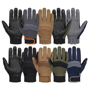 UMIRX Custom Logo Tactical <b>Gloves</b> Goatskin Leather Palm Full Finger Breathable Training Outdoor <b>Climbing</b> <b>Gloves</b> OEM - Product Image 5