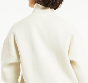 Sudaderas y Hoodies de Mujer de Estilo Moderno, Fabricante Personalizado, Sudaderas de Forro Polar de Alta Calidad con Media Cremallera y Manga Larga Bordadas - Product Image 5