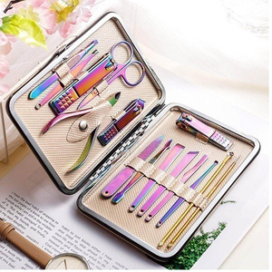 Professional Adult Barber Scissor Sets Stainless Steel 7 in 1 Portable Classic Set with Customizable Logo <b>Box</b> - Product Image 5