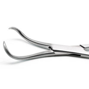 Orthopedic <b>Curved</b> Surgical Ratchet Instruments 5.5 Inch Bone Reduction Forceps Rongeur <b>Chisel</b> Mallets CE ISO By Grip Surgical - Product Image 5