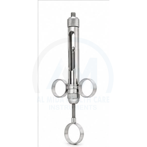 Jeringa Quirúrgica Dental Al Mida, Manual, de Acero Inoxidable, Certificación CE, Instrumento de Clase II, Garantía de por Vida, para Limpieza y Relleno - Product Image 4