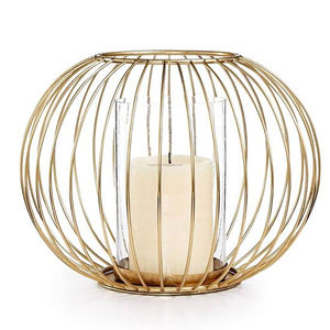 Fabricant et exportateur de bougies en métal faites à la main en fil métallique - Product Image 1